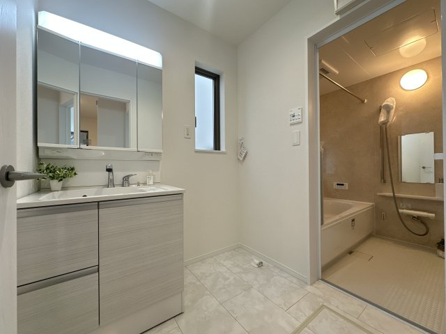 神戸市垂水区桃山台３丁目新築戸建２号棟の脱衣所