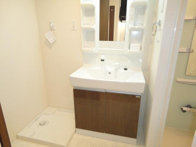 【洗面所】 | リバーサイドヒルズ | 洗髪洗面化粧台