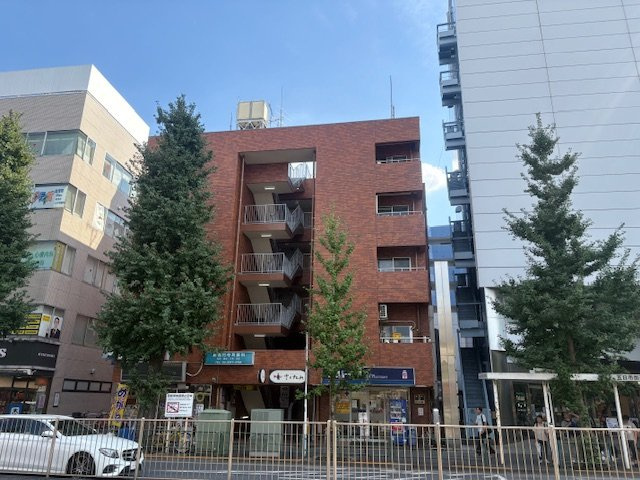 シャトー新高円寺の外観|きれいな外観です