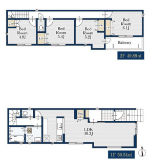  | 【名古屋市北区川中町23−19新築戸建1号棟】✨️仲介手数料無料✨️城北小学校・北陵中学校