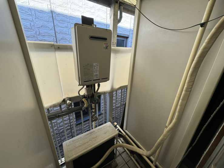 恵比寿セントラルのバルコニー