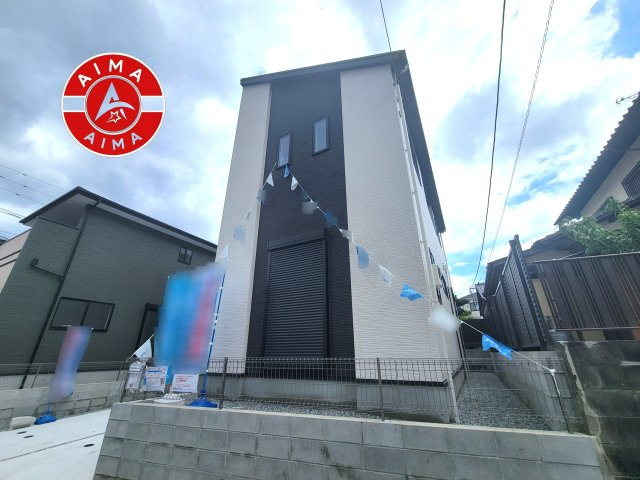 那珂川市今光8丁目第3-2棟（2号棟）の外観|デザイン性のある外観です。
