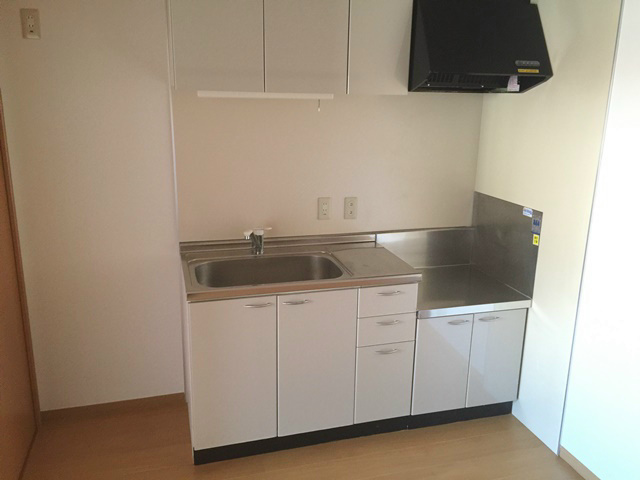 岸和田市土生町の賃貸マンションのキッチン|使いやすいキッチンです