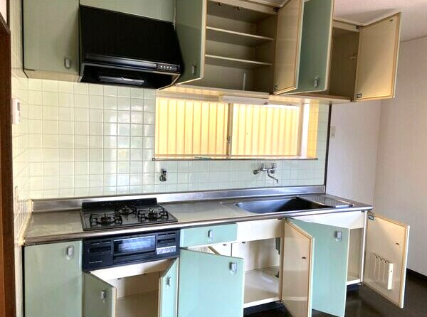 木賀本郷町東１２６－５貸家のキッチン