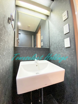 【洗面所】 | グランドコンシェルジュ藤沢 | 明るい洗面所です