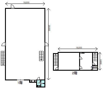 小垣江町池上貸工場の間取り