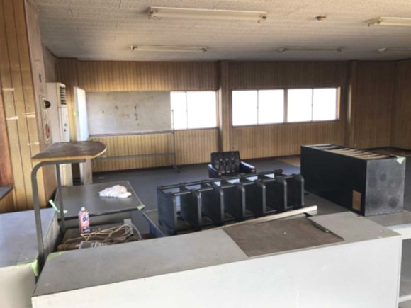 小垣江町池上貸工場の内装