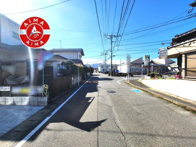糸島市前原南2丁目第1-1棟(1号棟)　の前面道路含む現地写真|前面道路です。