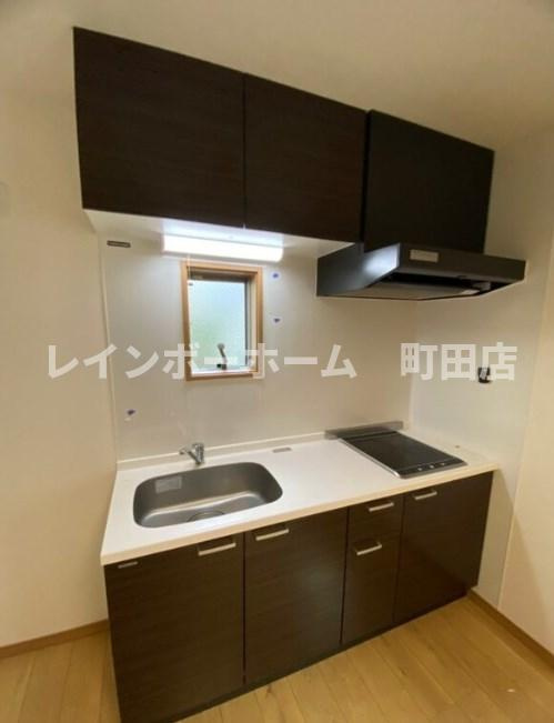 相模原市南区古淵２丁目のアパートのキッチン|きれいなキッチンです