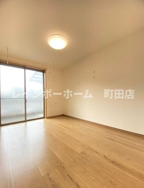 相模原市南区古淵２丁目のアパートの寝室|開放的な寝室です