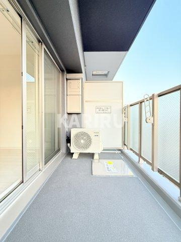 エグゼ大阪ＣＩＴＹルーエのバルコニー