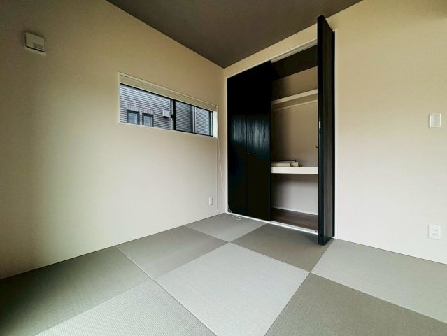 タマタウン　瑞穂市本田（本田小Ⅱ）　全3区画分譲の和室|一室あると便利な和室は、ご来客時はもちろん、お子様のお昼寝や遊び場、寝室としてもご利用いただけます。