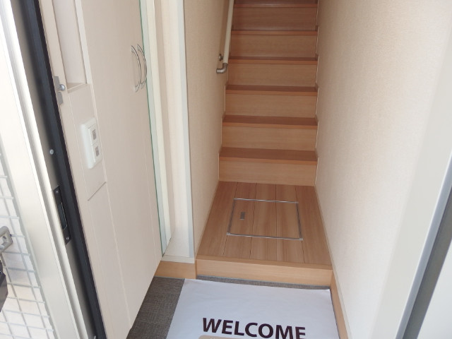 ねこでこの玄関