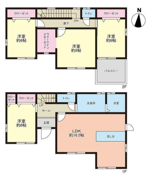 【間取り】 | 福岡県直方市大字感田中古戸建☆仲介手数料無料☆