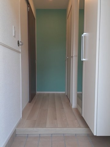 ラフィーネⅠの玄関|ゆったりとした玄関です