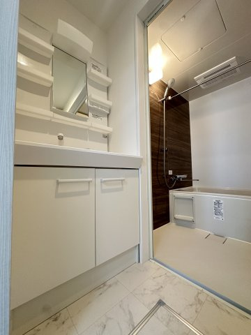 ハレレア帝塚山の洗面所