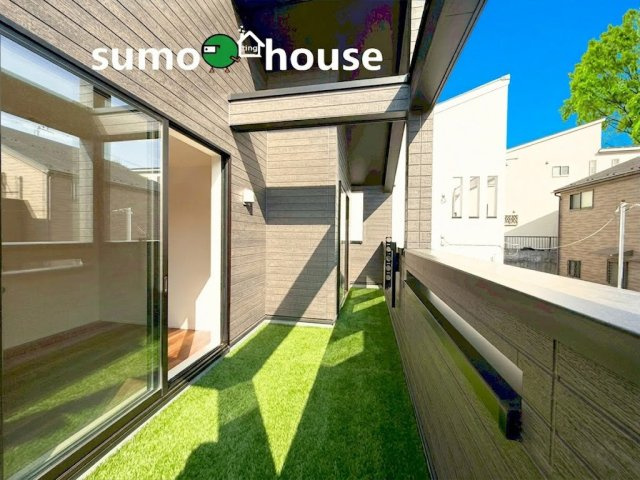 新築分譲住宅全2棟　川崎市宮前区東有馬のバルコニー|落ち着いた時間を過ごせるバルコニーです