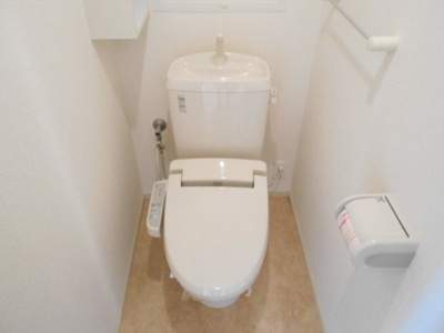 【トイレ】 | セゾンコスモス　Ⅰ | 落ち着いたトイレです