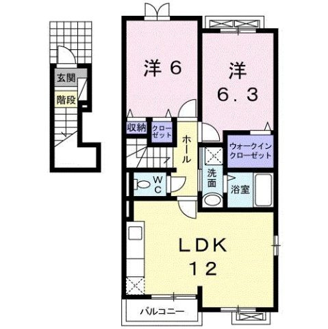 【間取り】 | セゾンコスモス　Ⅰ