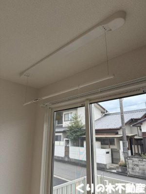 【設備】 | ビバーチェ城東 | 室内物干しです
