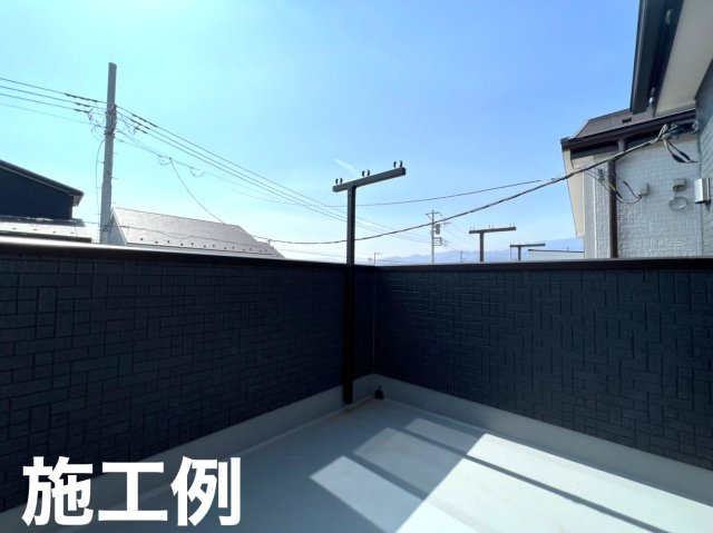 【バルコニー】 | 松田町松田惣領　全2棟残１棟　小田急線「新松田駅」徒歩１０分