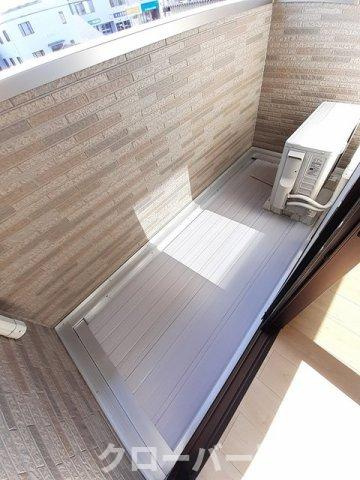 ブリーゼ　Ⅰのバルコニー