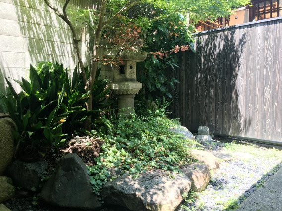 上京区東町 中古戸建の庭