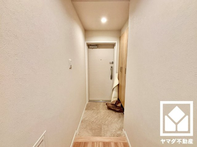 朝日プラザ宇治の玄関