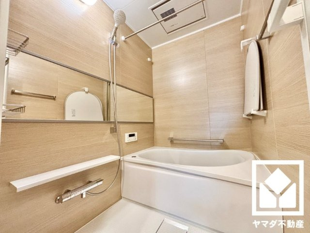 朝日プラザ宇治の浴室