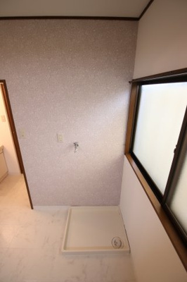 【設備】 | ハイツ林 | 室内洗濯機置き場