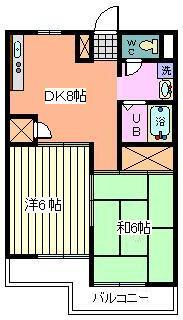 メゾン高砂の間取り