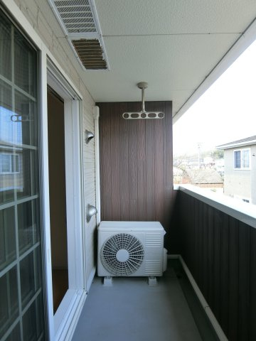 エスパス　ボヌールのバルコニー