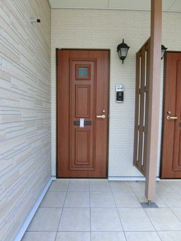 エスパス　ボヌールの玄関