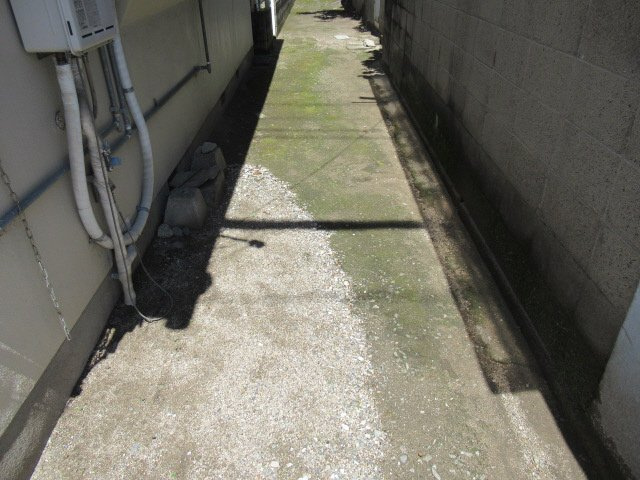 野里中町平屋のバルコニー