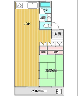 【間取り】 | 室積マンション