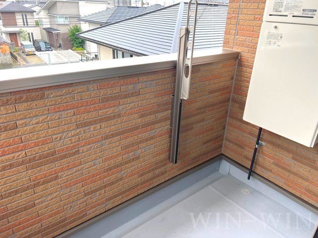 ゼフィロス北島のバルコニー|イメージ（同建物内別部屋の写真です）