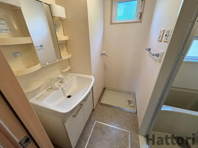 ザウバーヴィントⅡの独立洗面台