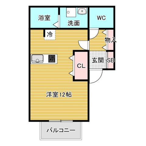 ザウバーヴィントⅡの間取り