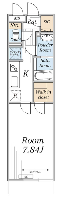 リブリ・検見川浜の間取り