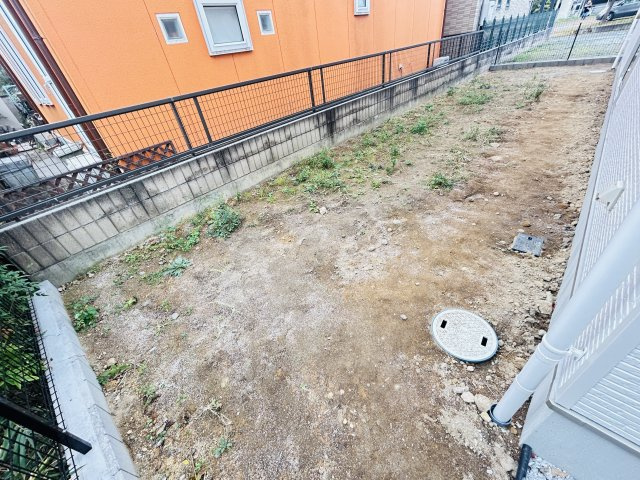 新築　高崎市矢中町　2号棟の庭|高崎市矢中町