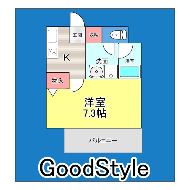 ブルームライフ新栄(旧:クレジデンス新栄)の間取り