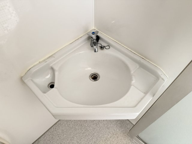 茜マンションの洗面所