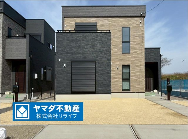 タマタウン　瑞穂市本田（本田小Ⅱ）　全3区画分譲の外観|■3号棟
■YAMADA電機の　ヤマダ不動産　株式会社リライフ　大垣店■
いつでもお問合わせ下さい。
