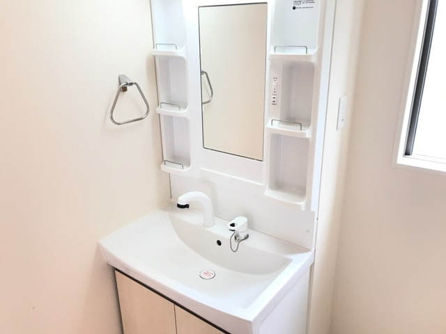 稲城市矢野口のアパートの洗面所