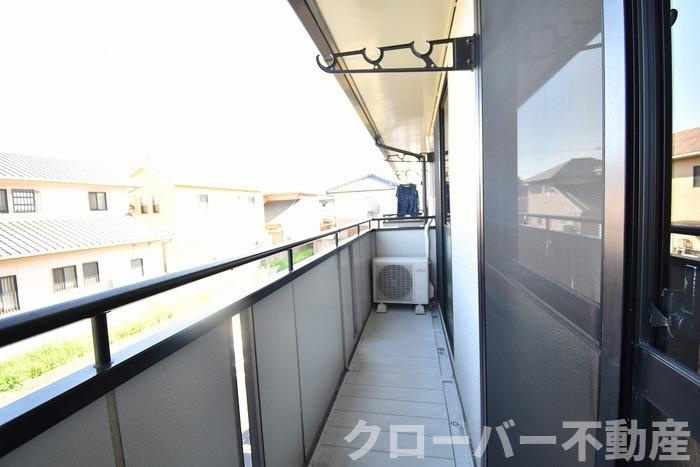 ベルコート B棟のバルコニー|バルコニー