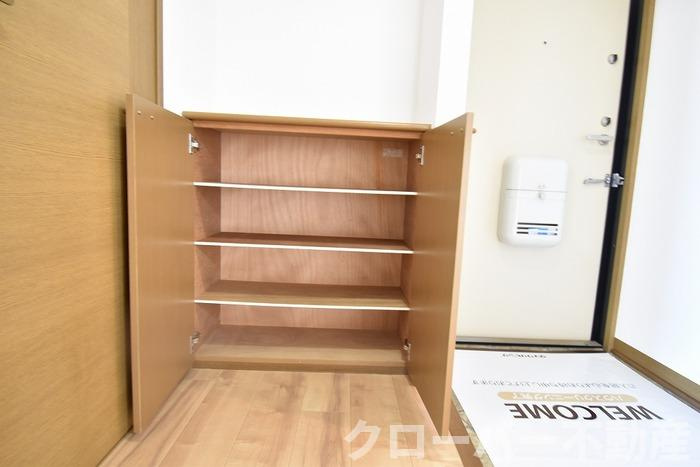 ベルコート B棟の収納|シューズボックス