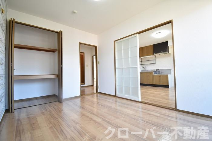 ベルコート B棟の洋室|洋室６帖