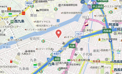 【地図】 | エスリード中之島クロスゲート