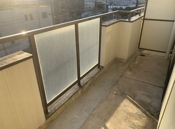 アーバニティ幸(ミユキ)のバルコニー