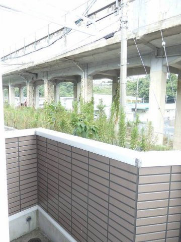 エクセレンテグリシーナⅠのバルコニー|バルコニー付きです